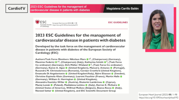 2023 ESC Guidelines on the Management of Cardiovascular Disease in Patients with Diabetes (I)
